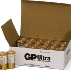 24 stk. GP C Ultra batterier / LR14 C batterier