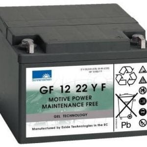 12 volt 24 Ah. batteri til golfvogn Golfvogn batterier