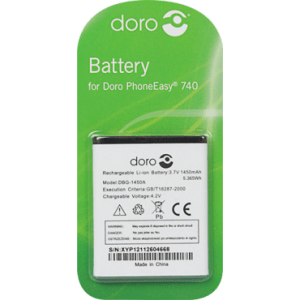 DBG-1450A Batteri til bl.a. Doro PhoneEasy 740 (Originalt) Doro batterier