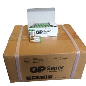 1.000 stk. AA GP Super Alkaline batterier / LR6 / R6 AA batterier