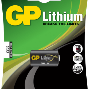 CR2 FotoLithium 3 Volt batteri Batterier Lithium