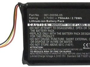 Batteri til Garmin Nuvi 40 Garmin batterier