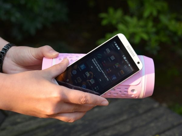LEPA – Bluetooth udendørs Højtaler-Pink Ukategoriseret
