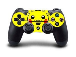 Pikachu Skin til Playstation 4 controller Gaming