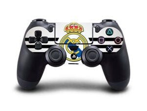 Real Madrid Hvidt Skin til Playstation 4 controller Gaming