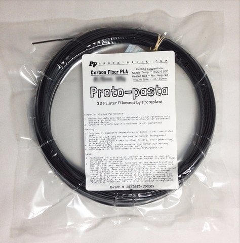 Proto-pasta Carbon Fiber PLA 1.75mm 125g ProtoPasta Filament