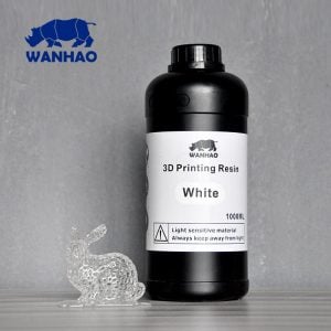 Wanhao 3D-Printer UV Resin – 1000 ml – White Resin