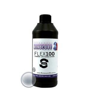 Monocure 3D Rapid FLEX100 Resin – 500 ml – Clear Resin