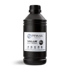 PrimaCreator Value UV / DLP Resin – 1000 ml – Black Resin