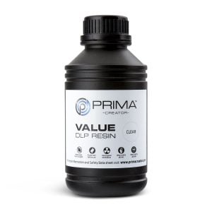 PrimaCreator Value UV / DLP Resin – 500 ml – Clear Resin