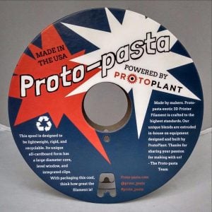 Proto-pasta High Temperature PC-ABS 2,85mm 500g Black ProtoPasta Filament