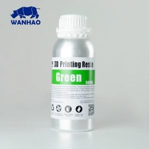 Wanhao 3D-Printer UV Resin – 500 ml – Green Resin