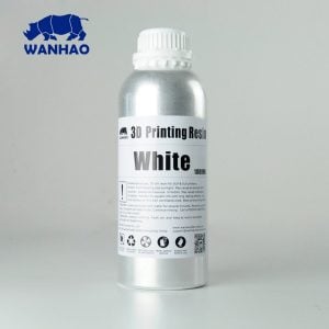 Wanhao 3D-Printer UV Resin Water Washable – 1000 ml – White Resin