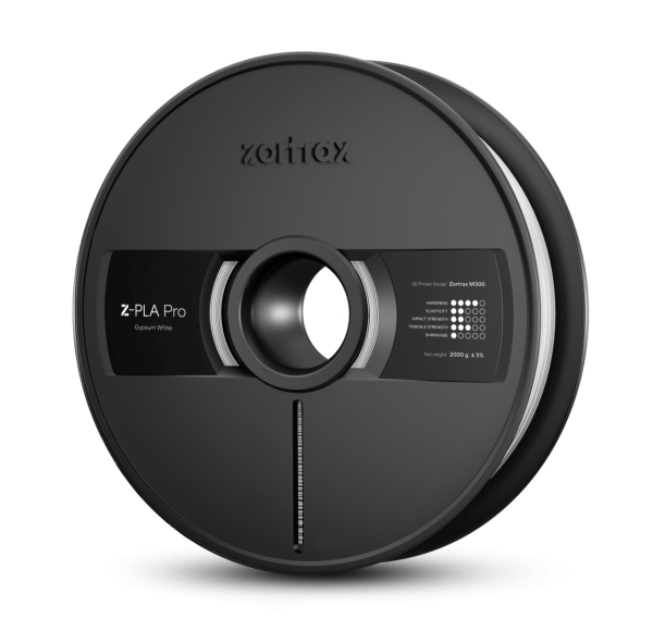 Zortrax Z-PLA Pro – M300 – 1,75mm – 2 kg – Gypsum White Zortrax Filament
