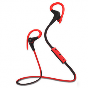 Trådløst Bluetooth løbe headset – til løb og fitness-Rød Headset og headphones
