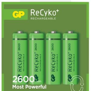Genopladelige AA ReCyko batterier | 2600mAh PÅ LAGER IGEN UGE 52 AA AAA C D 9V