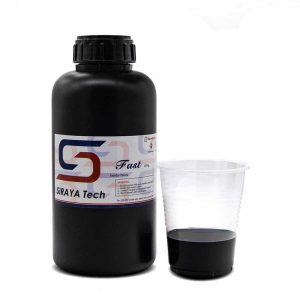 Siraya Tech Fast ABS-Like – 1 kg – Smoky Black Resin