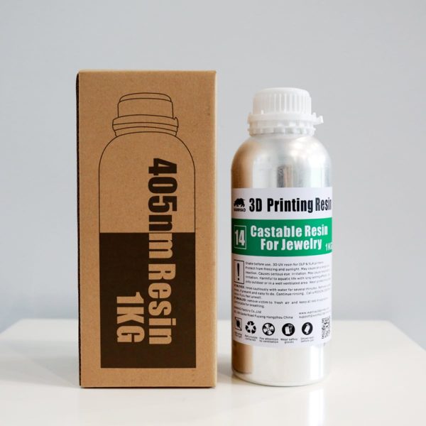 Wanhao 3D-Printer UV resin – Castable – 1000 ml Resin